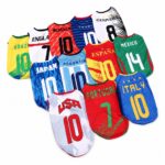 Various Country Football Team Dog Jersey with Number