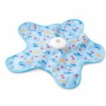 Star-Shaped Feather Cat Toy Mat with Interactive Center - Image 2