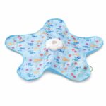 Star-Shaped Feather Cat Toy Mat with Interactive Center - Image 3