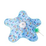 Star-Shaped Feather Cat Toy Mat with Interactive Center - Image 5