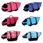 Polka Dot Dog Life Jacket with Reflective Straps