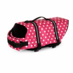 Polka Dot Dog Life Jacket with Reflective Straps - Image 2