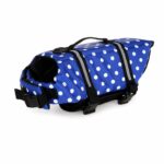 Polka Dot Dog Life Jacket with Reflective Straps - Image 3