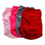 Solid Color Sleeveless Dog Vest - Image 3