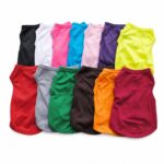 Solid Color Sleeveless Dog Vest - Image 4
