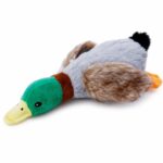 Soft Plush Duck Dog Toy with Realistic Color Details