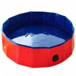 Foldable PVC Dog Pool with Drain Valve