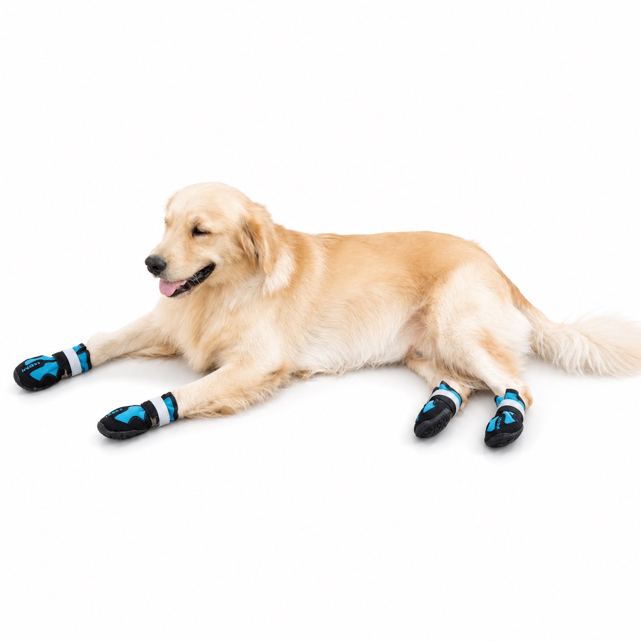 Cotton Rope Dog Chew Toy Assortment Waterproof Anti-Slip Rubber Dog Shoes - Image 1