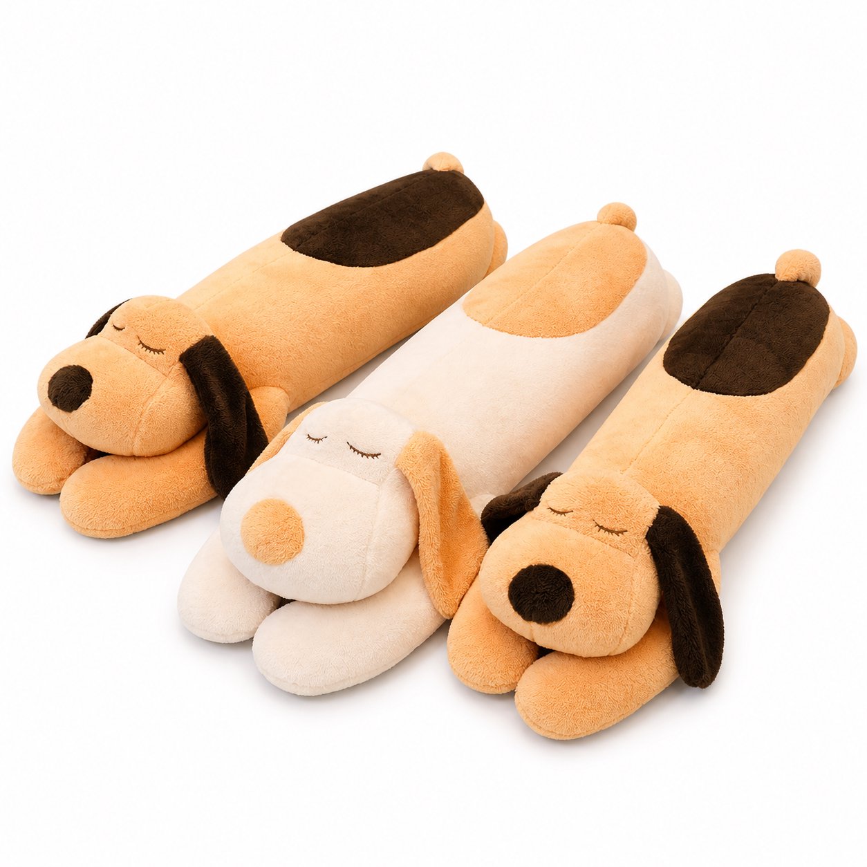 Lying Dog Doll Cute Plush Toy Men And Women Sleeping Pillow Bed Big Doll Pillow Soft Sleeping Dog Plush Toy with Calm Expression - Image 1