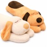 Soft Sleeping Dog Plush Toy with Calm Expression - Image 2
