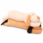 Soft Sleeping Dog Plush Toy with Calm Expression - Image 4