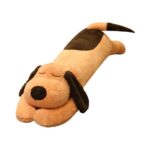 Soft Sleeping Dog Plush Toy with Calm Expression - Image 5