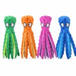 Textured Plush Octopus Dog Toy