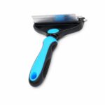 Metal-Toothed Ergonomic Dog Grooming Comb Brush - Image 2