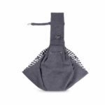 Beige Solid Color Polyester Pet Messenger Bag - Image 4