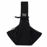 Beige Solid Color Polyester Pet Messenger Bag - Image 5