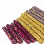 Dried Petal & Grass Molar Chew Sticks for Small Pets - Image 3