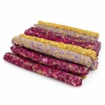 Dried Petal & Grass Molar Chew Sticks for Small Pets - Image 4