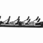 Adjustable Black Webbing Chain Training Dog Collar - Image 3
