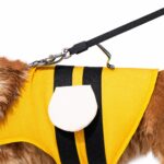 Bee-Themed Dog Life Jacket with Reflective Handle - Image 4