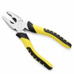 Industrial Grade Combination Pliers with Rubber Grips - Image 2