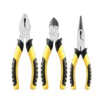 Industrial Grade Combination Pliers with Rubber Grips - Image 4