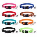 Cat Collar with Cat Face Buckle, Bell, and ID Tag - Image 2