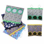 Colorful Patterned Mesh Hay Feeding Bag
