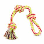 Colorful Multi-Knotted Cotton Rope Dog Chew Toy - Image 4