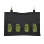 Hanging Oxford Cloth Hay Feeder with Mesh Windows