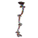 Multi-Knot Braided Cotton Dog Chew Toy - Image 5