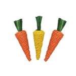 Natural Grass & Wood Hamster Chew Toy Set - Image 5