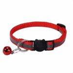 Reflective Cat Collar with Bell and Cat Face Buckle - Image 2