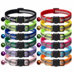 Reflective Cat Collar with Bell and Cat Face Buckle - Image 5