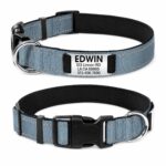 Nylon Engravable Dog Collar with Metal ID Tag - Image 4