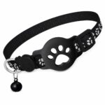 Paw-Shaped Nylon Adjustable Cat Collar