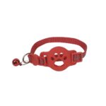 Paw-Shaped Nylon Adjustable Cat Collar - Image 2