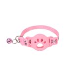 Paw-Shaped Nylon Adjustable Cat Collar - Image 3