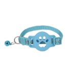 Paw-Shaped Nylon Adjustable Cat Collar - Image 4