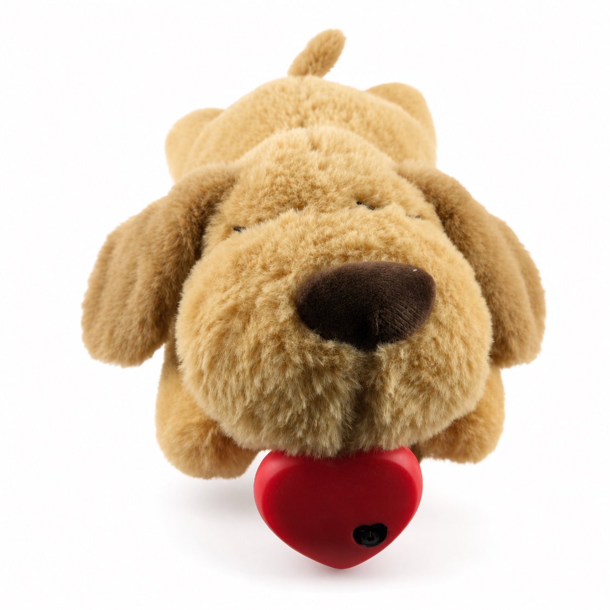Puppy Pet Supplies Heartbeat Plush Toy Anxiety Relief Companion Dog Toy Heartbeat Boredom Relief Puppy Toy Heartbeat Plush Dog Toy for Anxiety Relief - Image 1