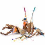 Assorted Woven Feather Cat Toy Set - Image 2