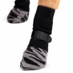 Non-Slip Dog Socks with Leopard Print Sole - Image 3