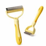 Ergonomic Stainless Steel Dog Grooming Comb - Image 2