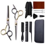 Colorful Stainless Steel Cat Grooming Scissors Set - Image 4