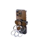Three-Finger Grip Phone Stand with Foldable Metal Base - Image 5