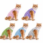 Cartoon Print Cotton Cat Recovery Suit - Image 5
