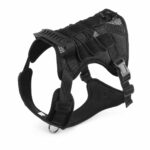 Tactical Dog Harness with Padded Handle and Breathable Mesh