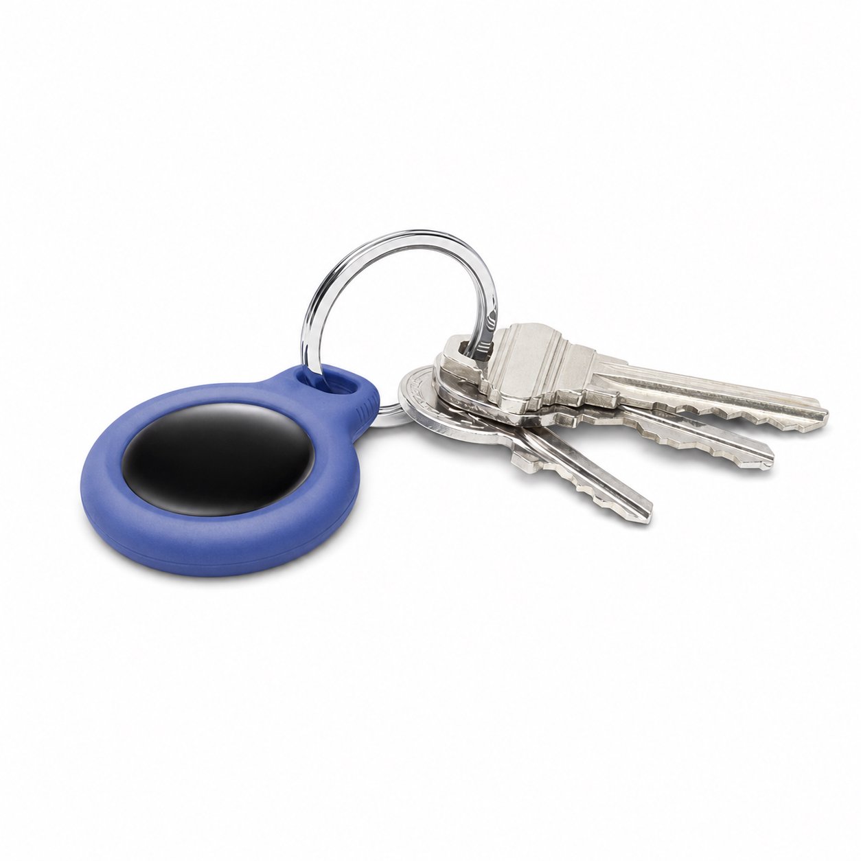 Cotton Rope Dog Chew Toy Assortment Durable Blue Plastic Pet ID Tag with Keyring - Image 1