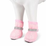 Breathable Mesh Dog Shoes with Reflective Straps - Image 2