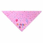 Birthday Cartoon Print Bandana and Party Hat Set - Image 3